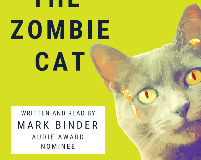 The Zombie Cat (audiobook cover)